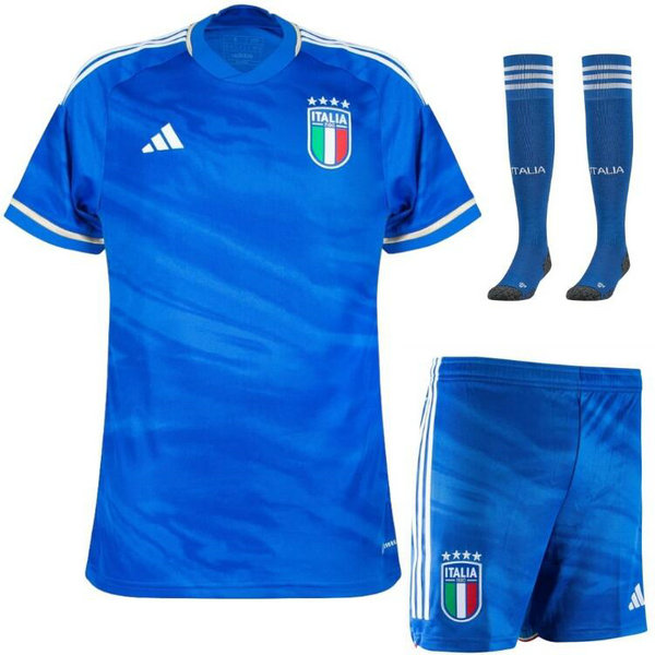 Camiseta Italia Ninos Primera Equipacion 2024 con calcetines