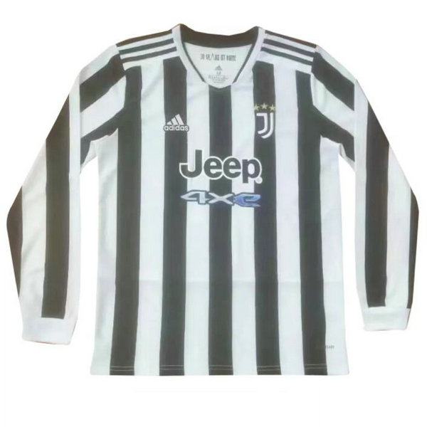 Camiseta Juventus Manga Larga Primera Equipacion 2021-2022