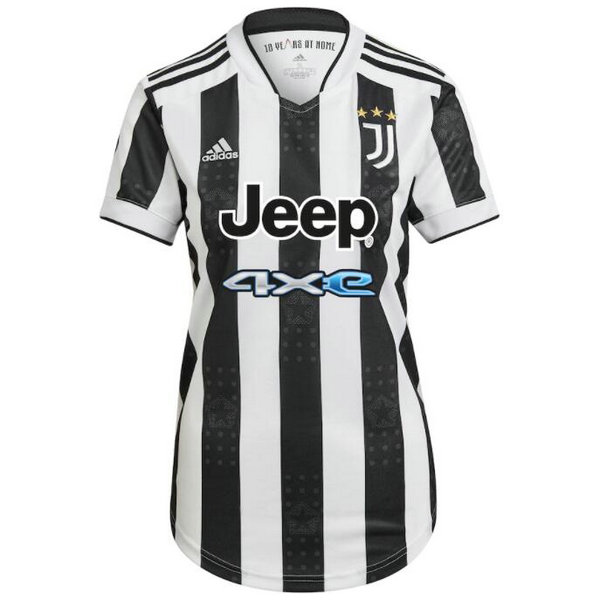 Camiseta Juventus Mujer Primera Equipacion 2021-2022