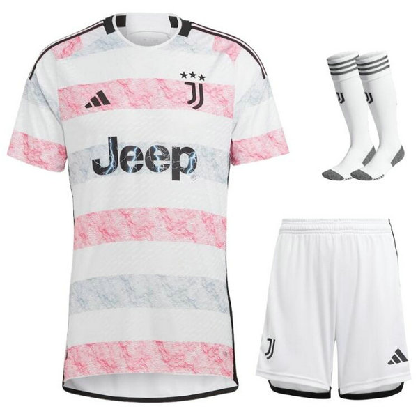 Camiseta Juventus Ninos Segunda Equipacion 2024 con calcetines