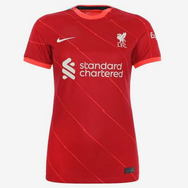 Camiseta Liverpool Mujer Primera Equipacion 2021-2022
