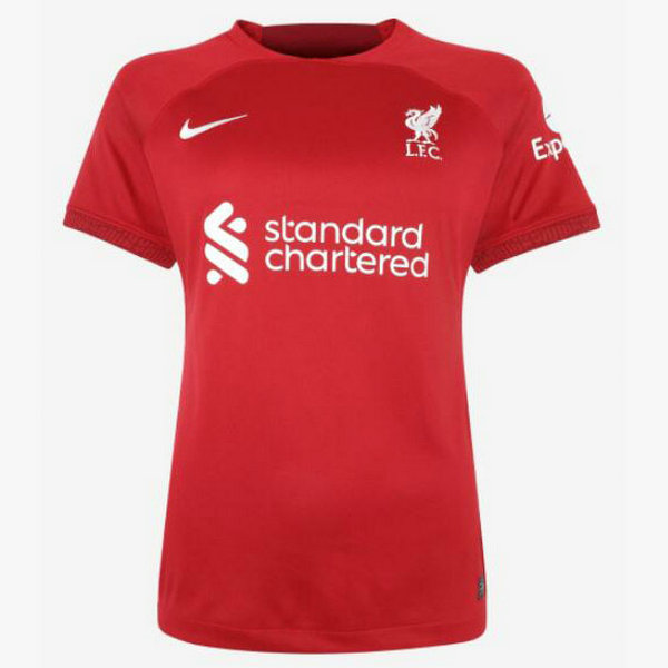 Camiseta Liverpool Mujer Primera Equipacion 2022-2023