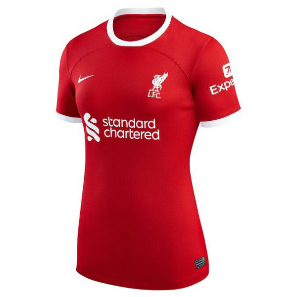 Camiseta Liverpool Mujer Primera Equipacion 2023-2024