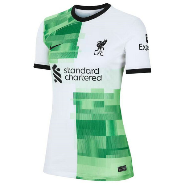 Camiseta Liverpool Mujer Segunda Equipacion 2023-2024