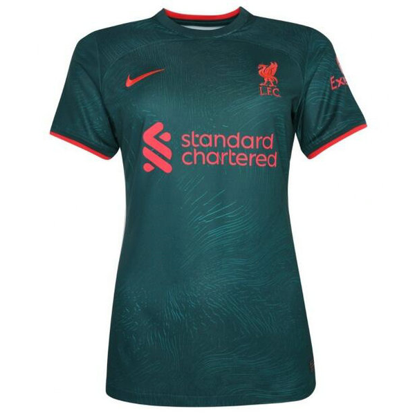 Camiseta Liverpool Mujer Tercera Equipacion 2022-2023