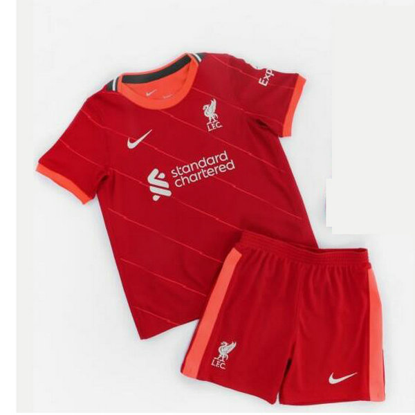 Camiseta Liverpool Ninos Primera Equipacion 2021-2022