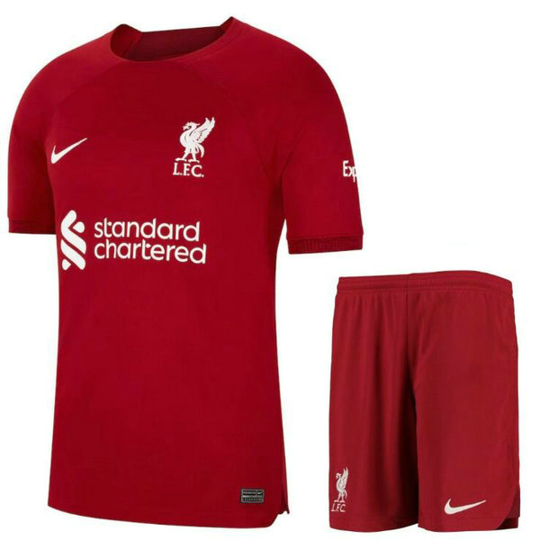 Camiseta Liverpool Ninos Primera Equipacion 2022-2023