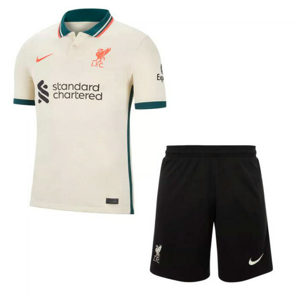 Camiseta Liverpool Ninos Segunda Equipacion 2021-2022
