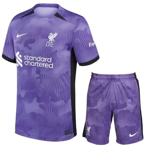 Camiseta Liverpool Ninos Tercera Equipacion 2023-2024