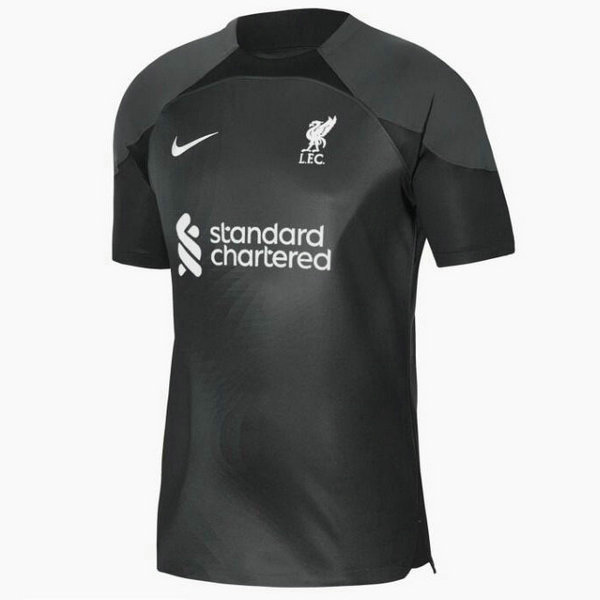 Camiseta Liverpool Portero negro Equipacion 2022-2023
