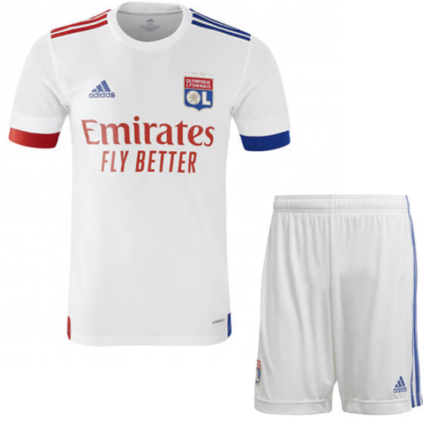 Camiseta Lyon Ninos Primera Equipacion 2020-2021