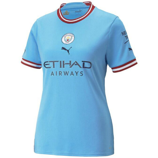 Camiseta Manchester City Mujer Primera Equipacion 2022-2023