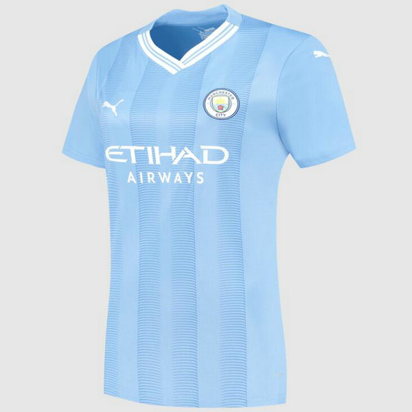 Camiseta Manchester City Mujer Primera Equipacion 2023-2024