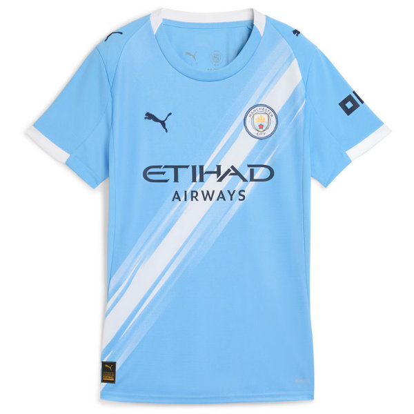 Camiseta Manchester City Mujer Primera Equipacion 2025-2026