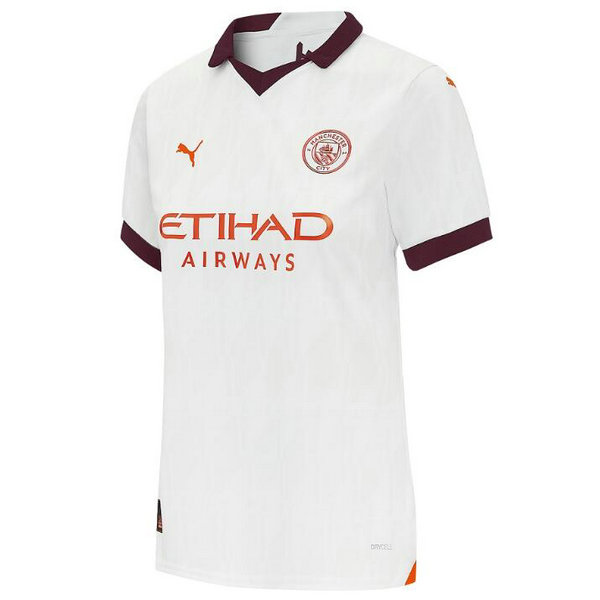 Camiseta Manchester City Mujer Segunda Equipacion 2023-2024