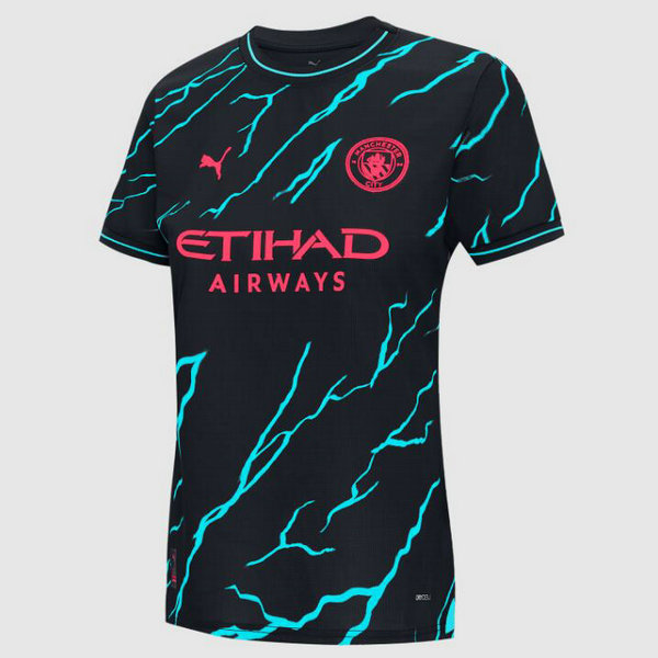 Camiseta Manchester City Mujer Tercera Equipacion 2023-2024