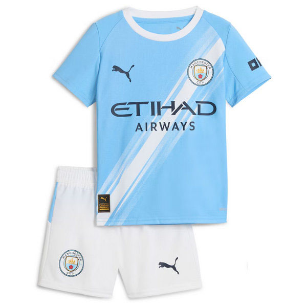 Camiseta Manchester City Ninos Primera Equipacion 2025-2026