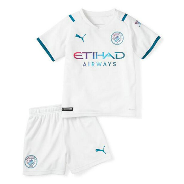 Camiseta Manchester City Ninos Segunda Equipacion 2021-2022