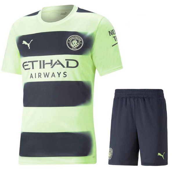 Camiseta Manchester City Ninos Tercera Equipacion 2022-2023