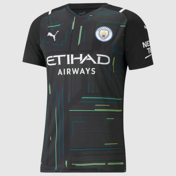 Camiseta Manchester City Portero Equipacion negro 2021-2022