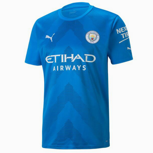 Camiseta Manchester City Portero azul Equipacion 2022-2023