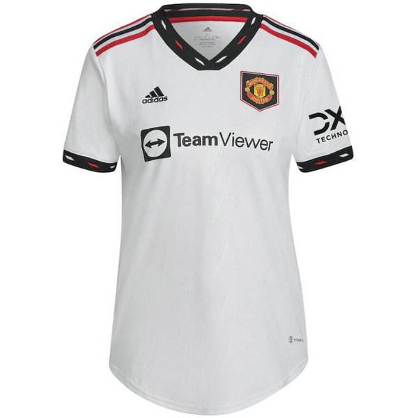 Camiseta Manchester United Mujer Segunda Equipacion 2022-2023