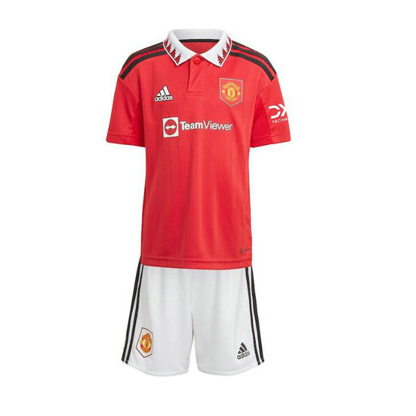 Camiseta Manchester United Ninos Primera Equipacion 2022-2023