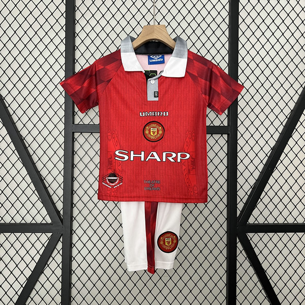 Camiseta Manchester United Ninos retro Primera 1996-1997