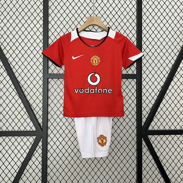 Camiseta Manchester United Ninos retro Primera 2005-2006