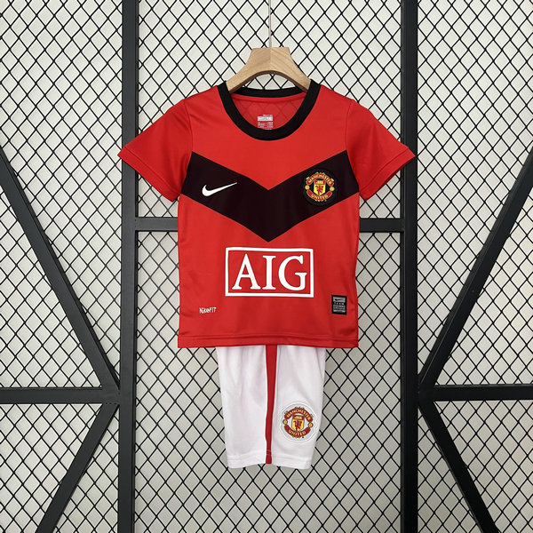 Camiseta Manchester United Ninos retro Primera 2009-2010