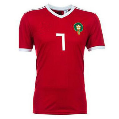 Camiseta Marruecos Primera Equipacion Copa Mundial 2018
