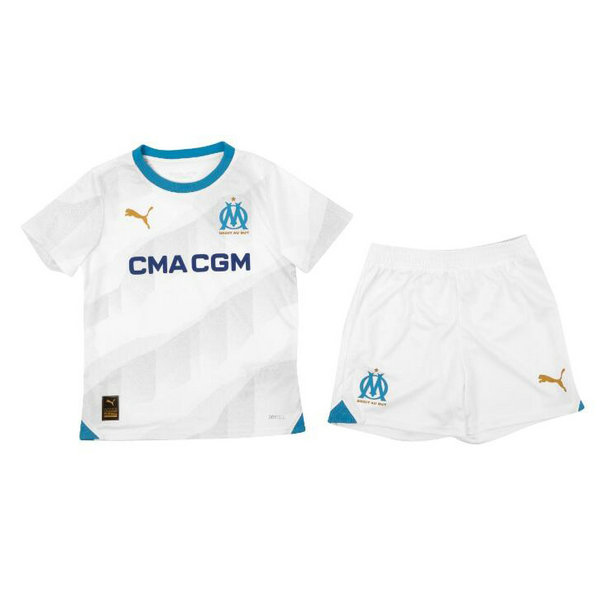 Camiseta Marsella Ninos Primera Equipacion 2023-2024