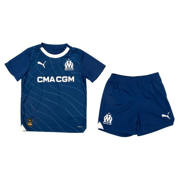 Camiseta Marsella Ninos Segunda Equipacion 2023-2024