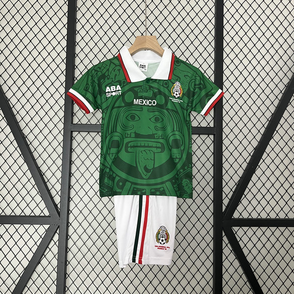 Camiseta Mexico Ninos retro Primera 1998