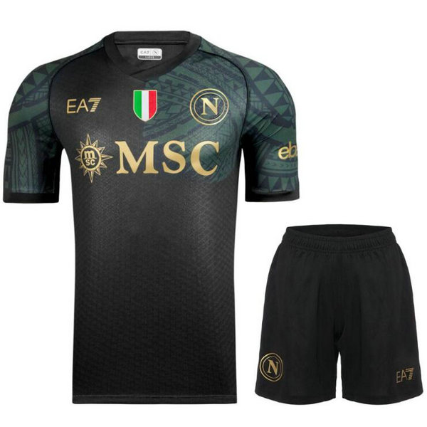 Camiseta Napoli Ninos Tercera Equipacion 2023-2024