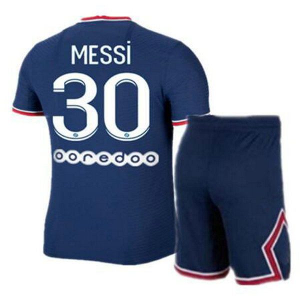 Camiseta PSG Ninos Primera Equipacion Messi 2021-2022