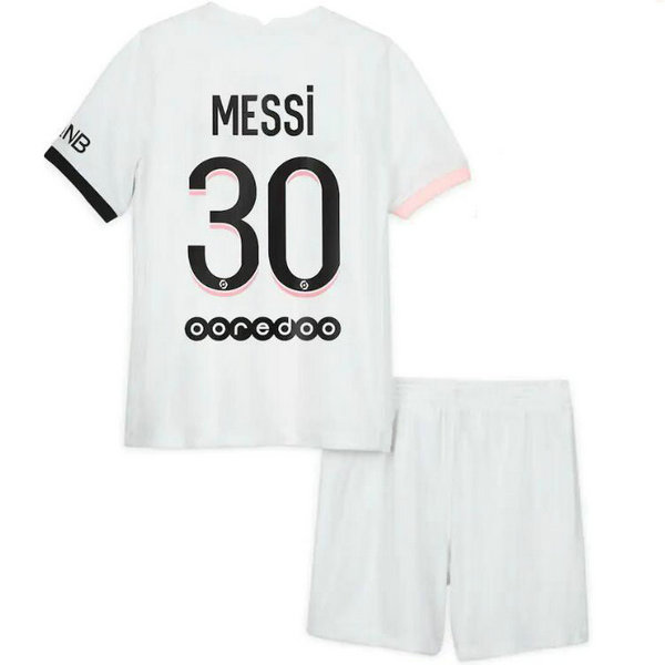 Camiseta PSG Ninos Segunda Equipacion Messi 2021-2022