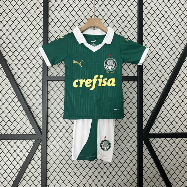 Camiseta Palmeiras Ninos Primera Equipacion 2024-2025