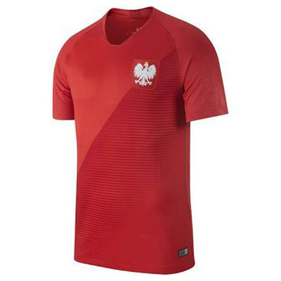 Camiseta Polonia Segunda Equipacion Copa Mundial 2018