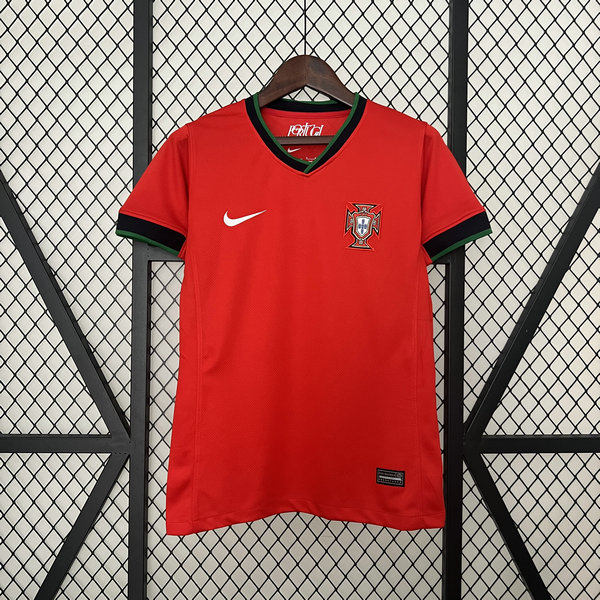 Camiseta Portugal Mujer Primera Equipacion Euro 2024