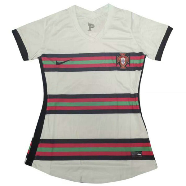 Camiseta Portugal Mujer Segunda 2021-2022