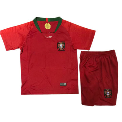 Camiseta Portugal Ninos Primera Equipacion Copa Mundial 2018