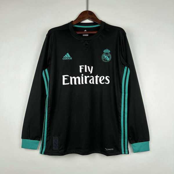 Camiseta Real Madrid ML retro Segunda 2017-2018