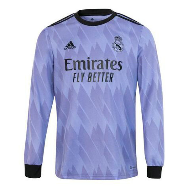 Camiseta Real Madrid Manga Larga Segunda Equipacion 2022-2023