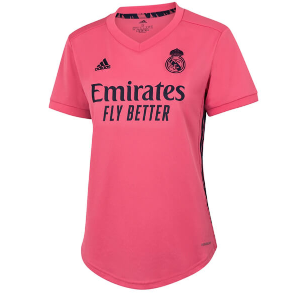Camiseta Real Madrid Mujer Segunda Equipacion 2020-2021