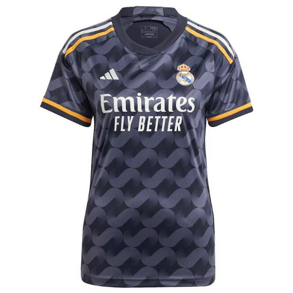 Camiseta Real Madrid Mujer Segunda Equipacion 2023-2024