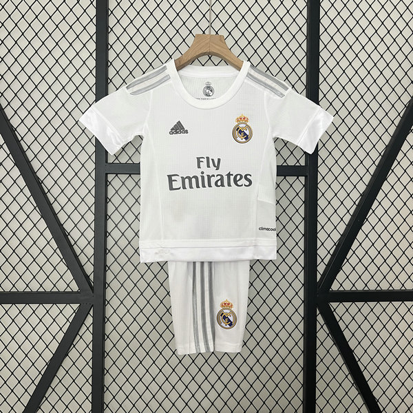 Camiseta Real Madrid Ninos retro Primera 2015-2016