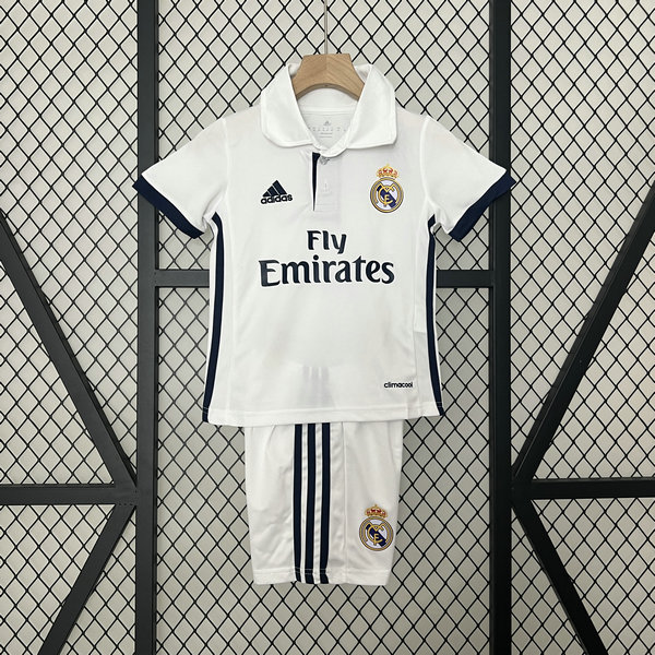Camiseta Real Madrid Ninos retro Primera 2016-2017