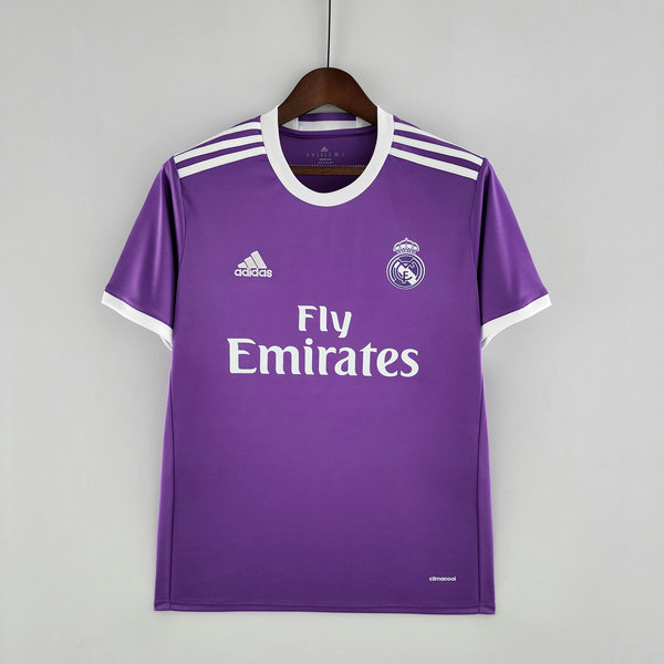 Camiseta Real Madrid retro Segunda 2016-2017