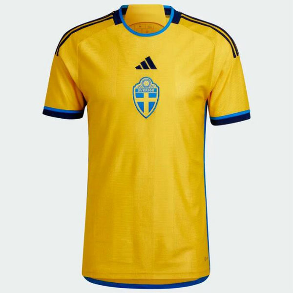 Camiseta Suecia Primera Equipacion 2022-2023